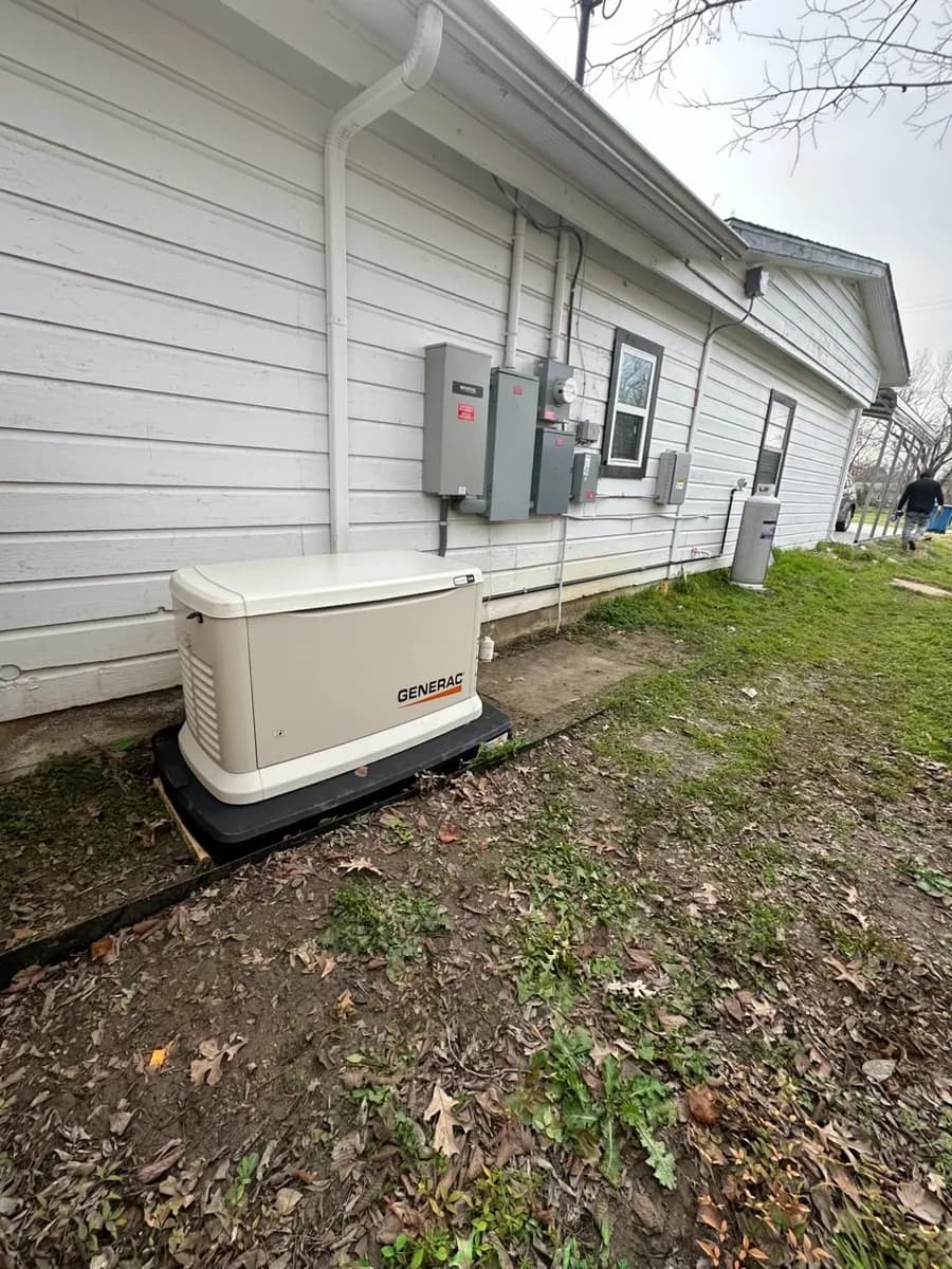 Backup Generator Install