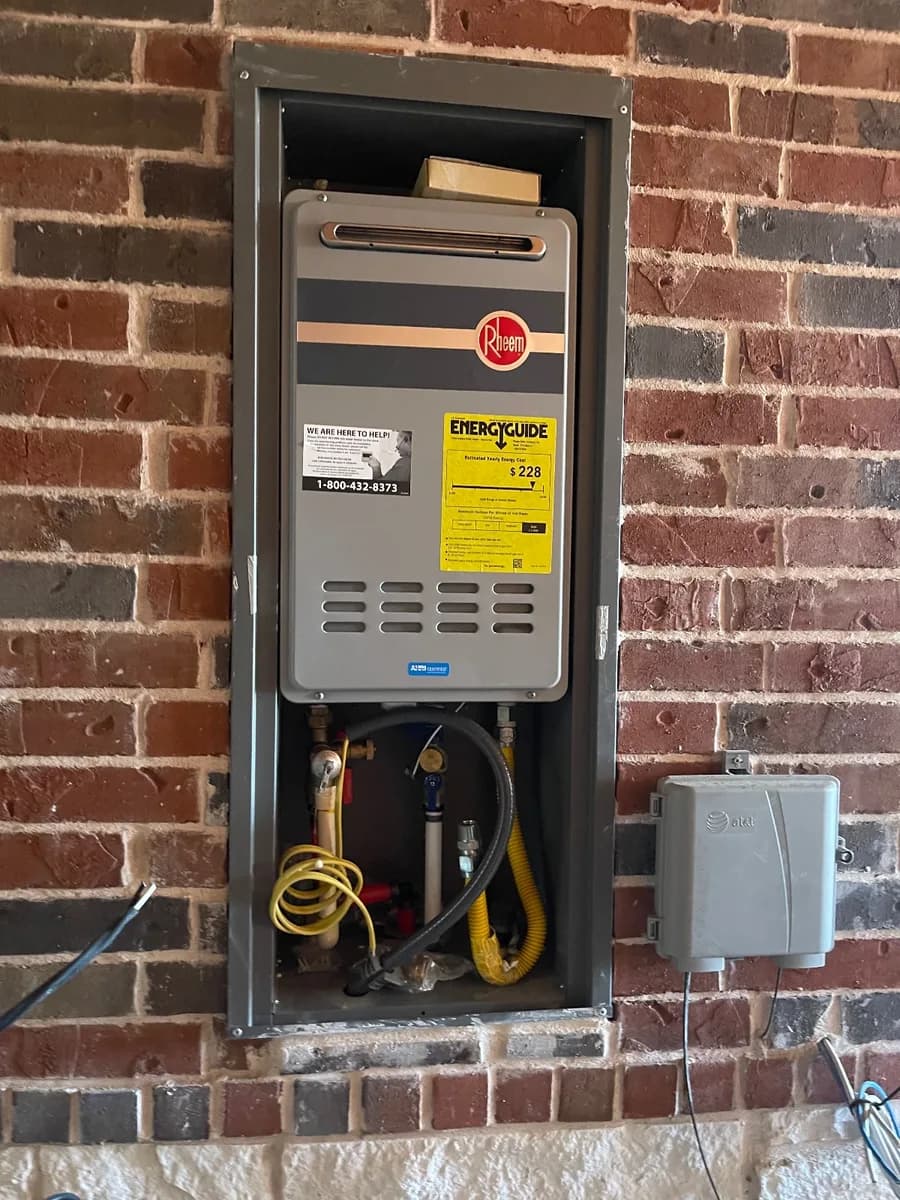Tankless Water Heater Install